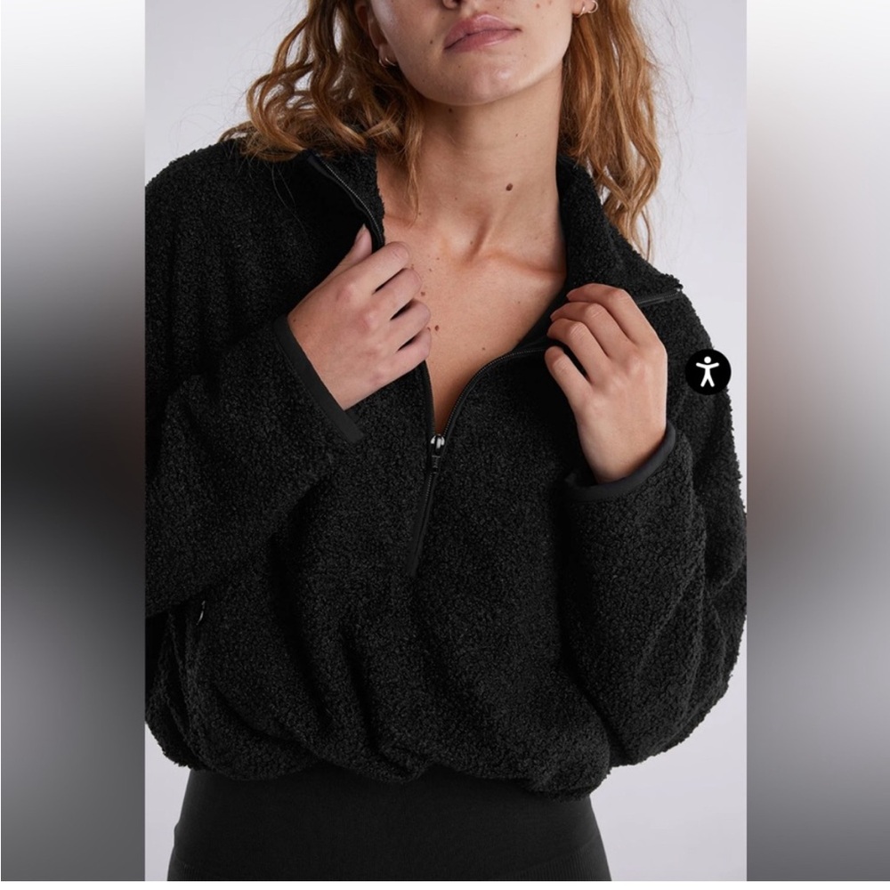 Set Active Quarter Zip Fleece Pullover - image 2